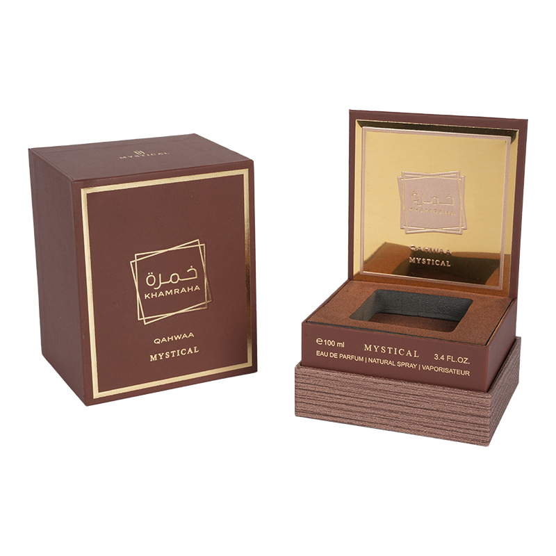 غطاء عطر وقاعدة صلبة سعة 100 مل لصندوق هدايا