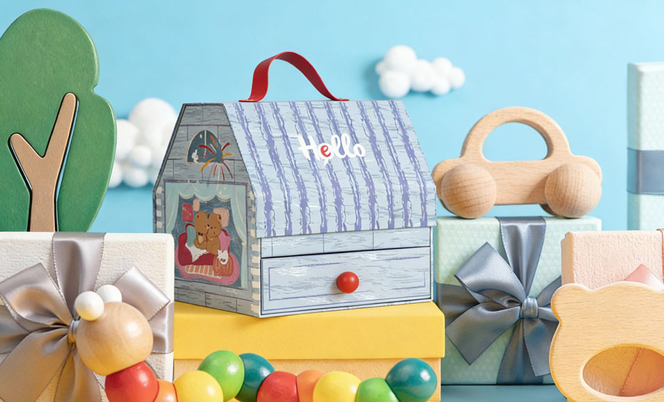 صندوق هدايا ألعاب الأطفال